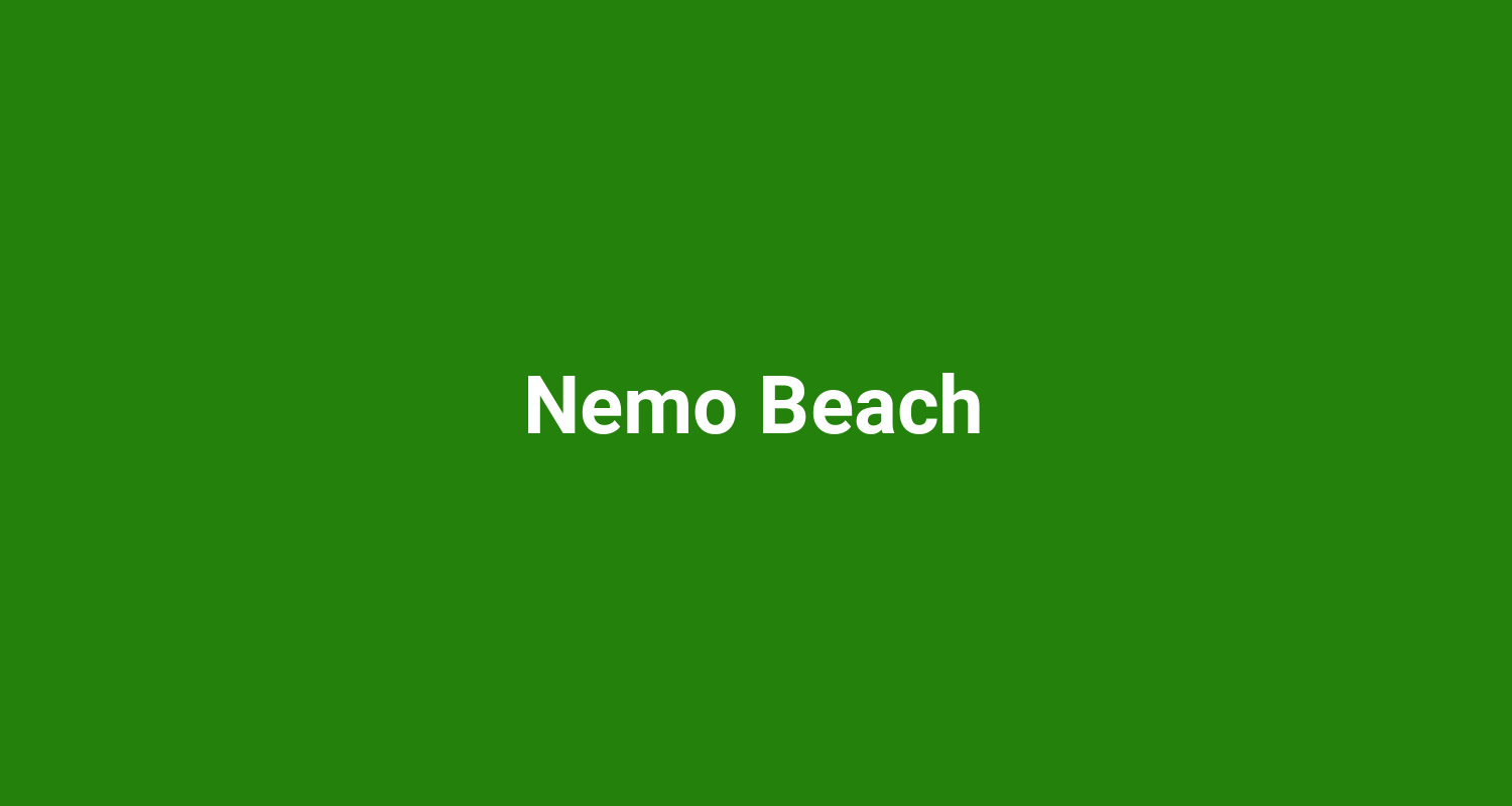 Nemo Beach
