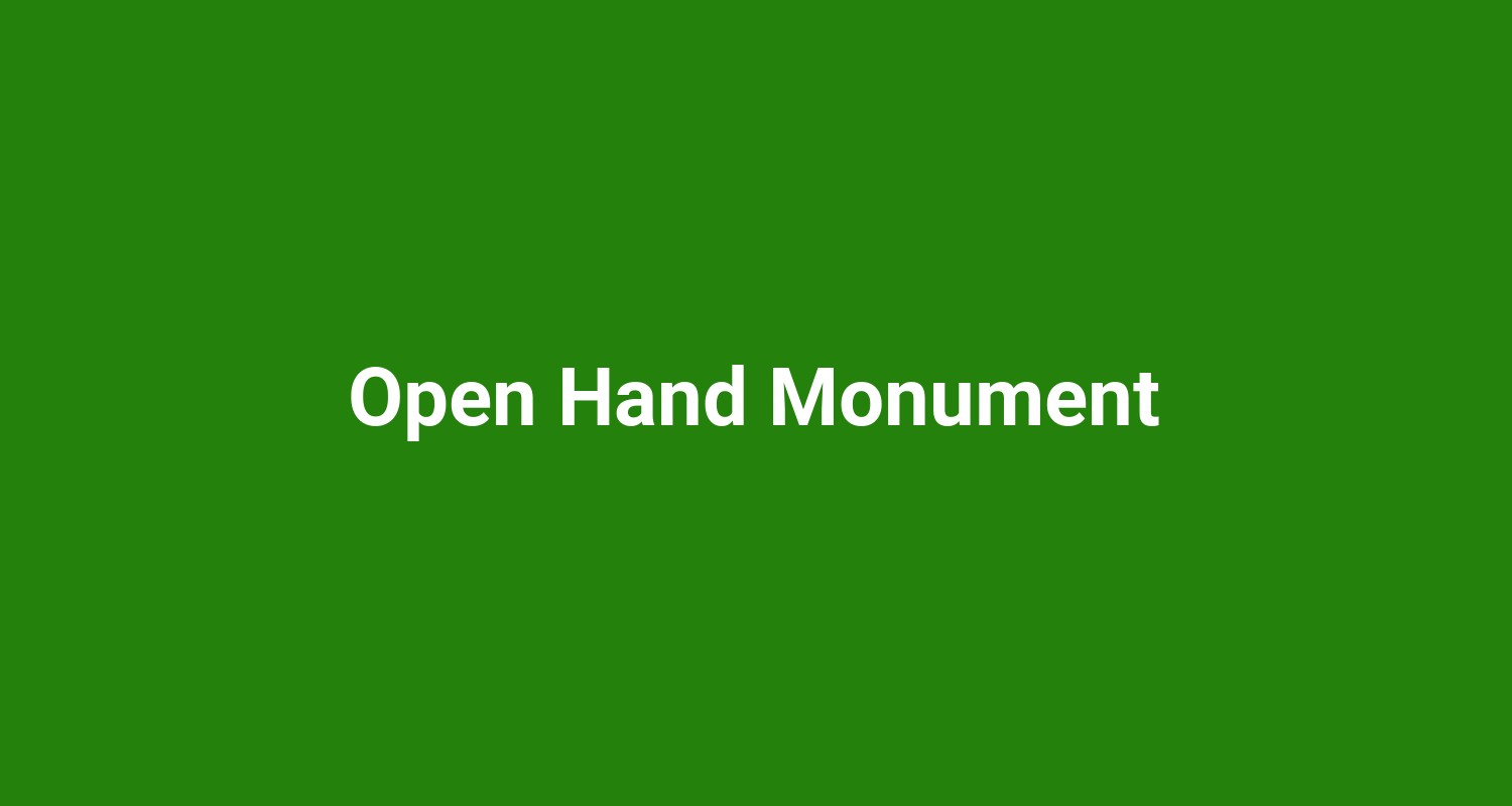 Open Hand Monument