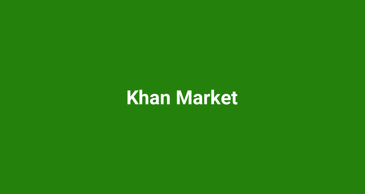 Khan Market