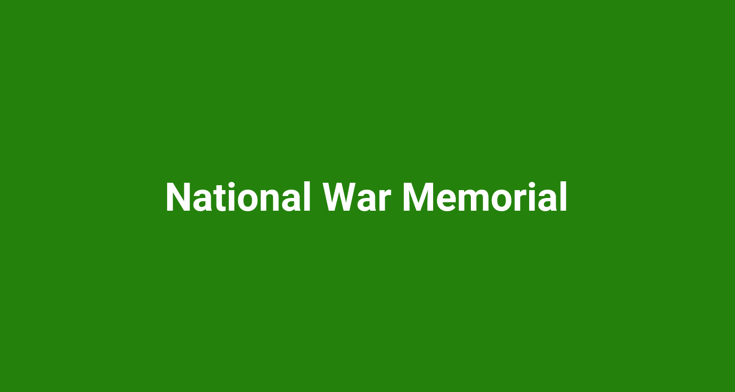 National War Memorial
