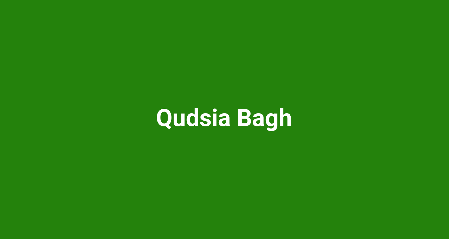 Qudsia Bagh