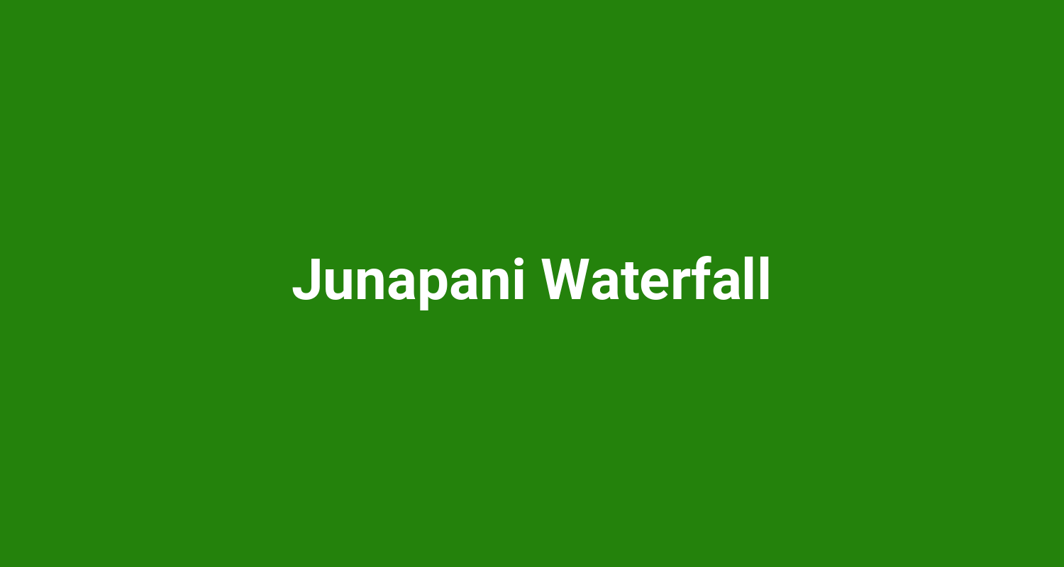 Junapani Waterfall