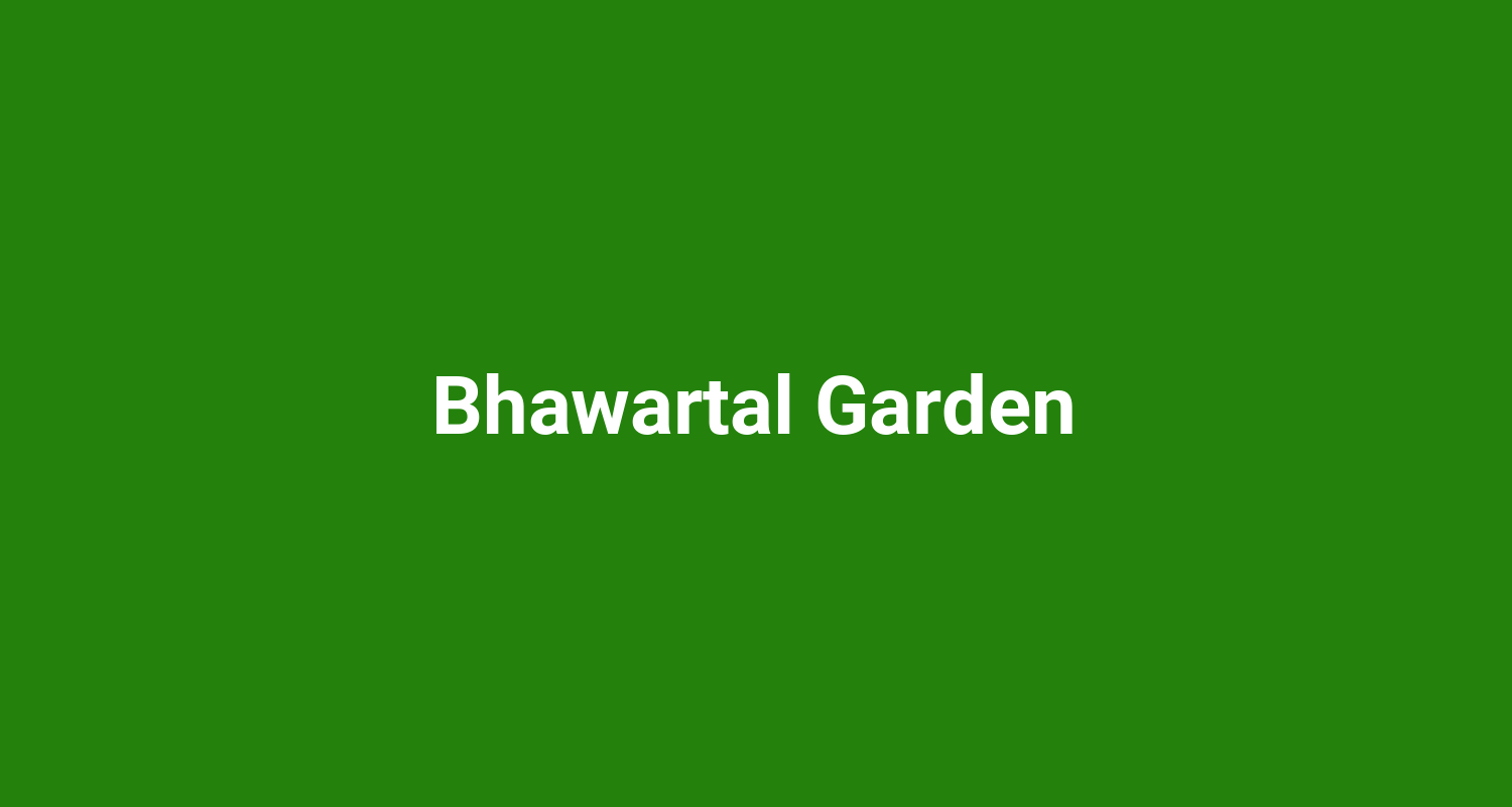 Bhawartal Garden