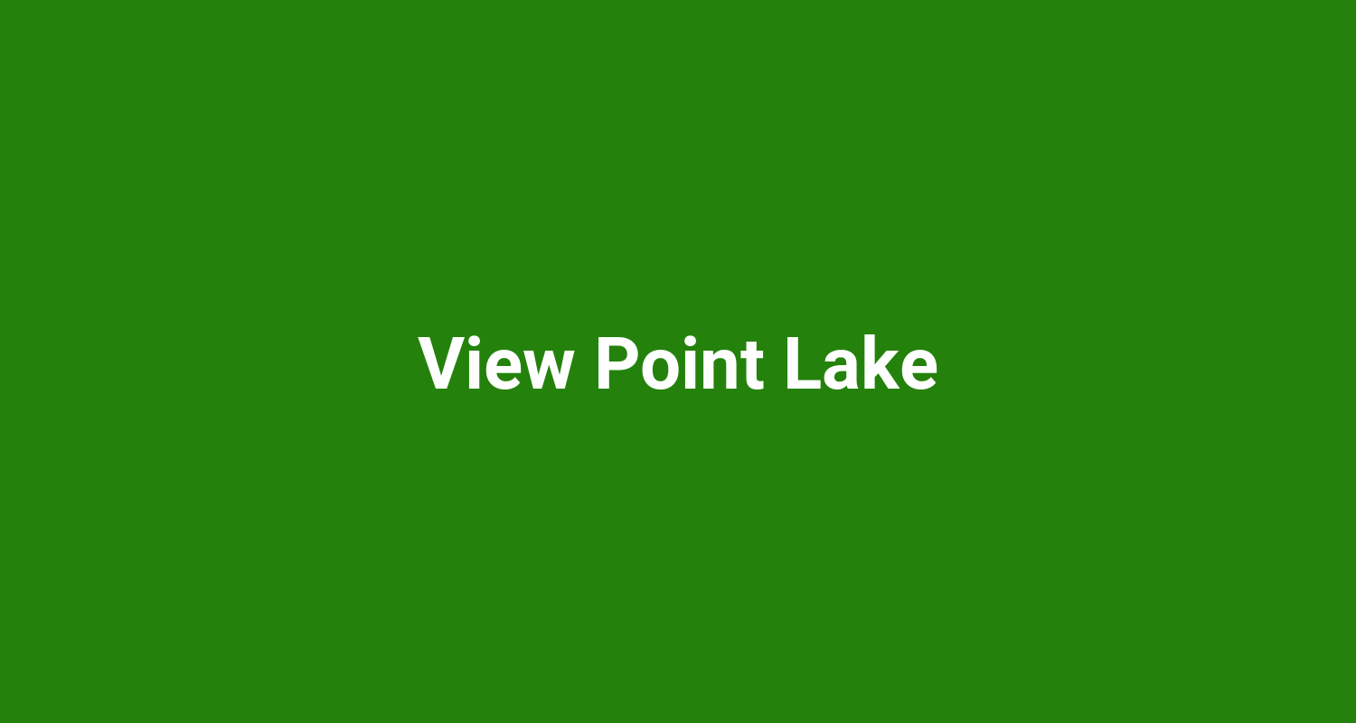 View Point Lake
