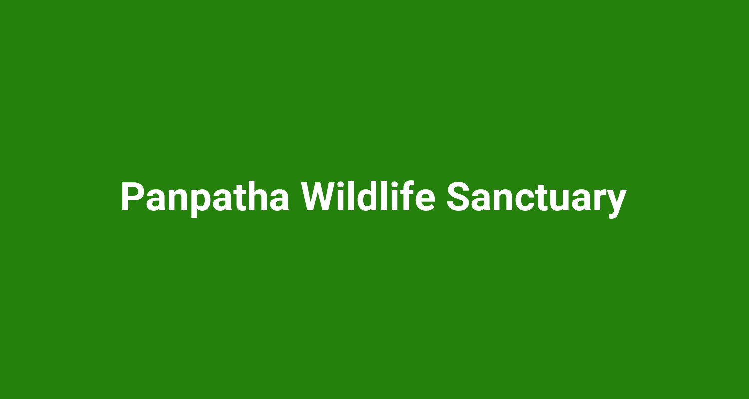 Panpatha Wildlife Sanctuary