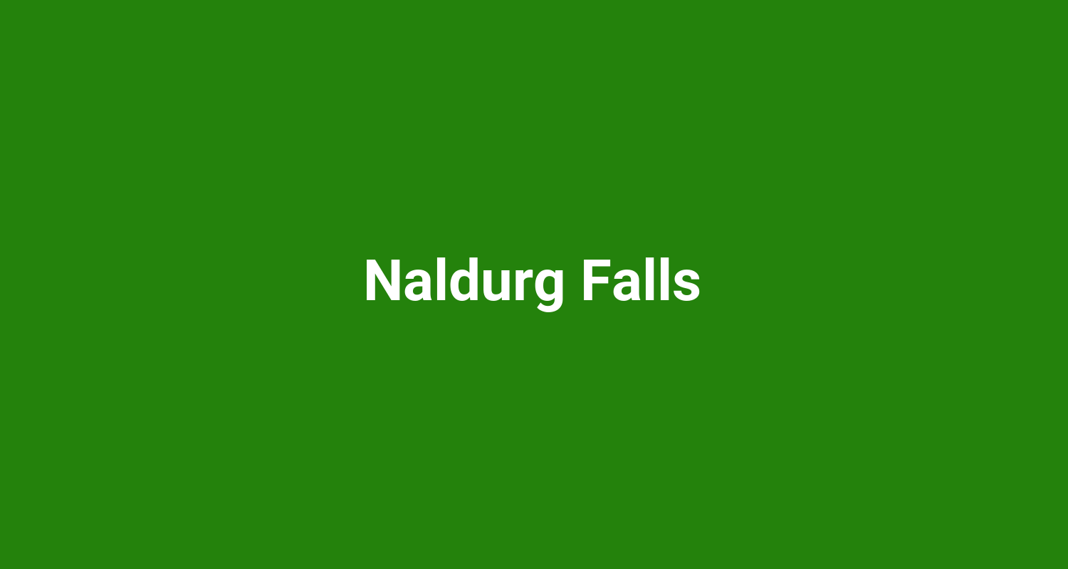 Naldurg Falls