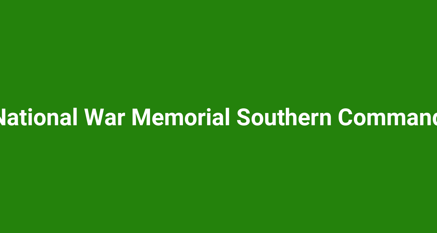 National War Memorial Southern Command
