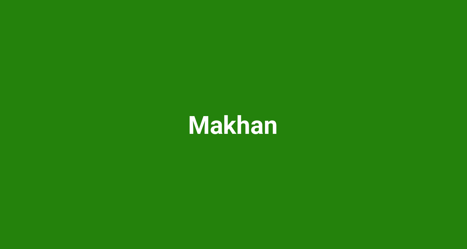 Makhan