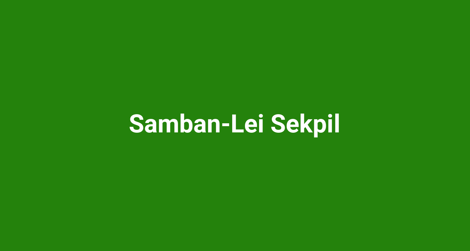 SambanLei Sekpil