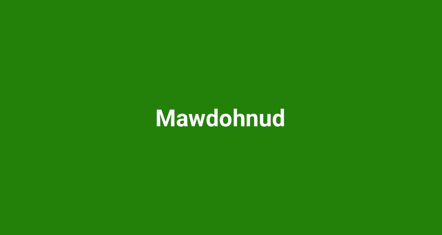 Mawdohnud