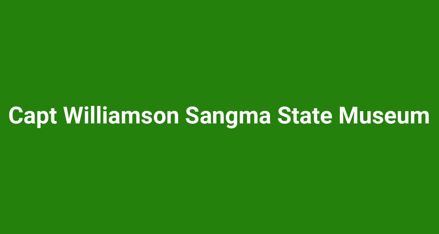 Capt Williamson Sangma State Museum