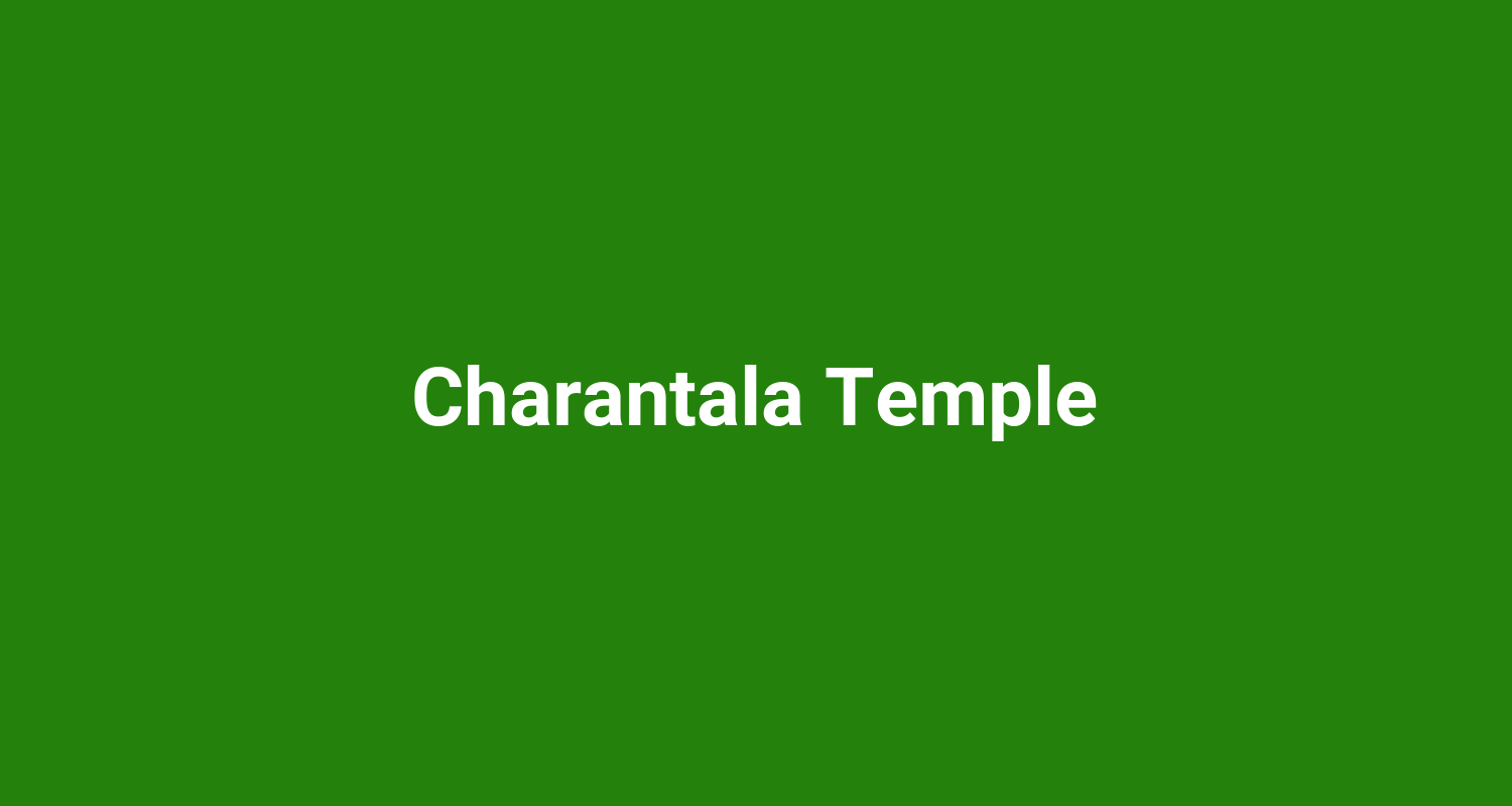 Charantala Temple