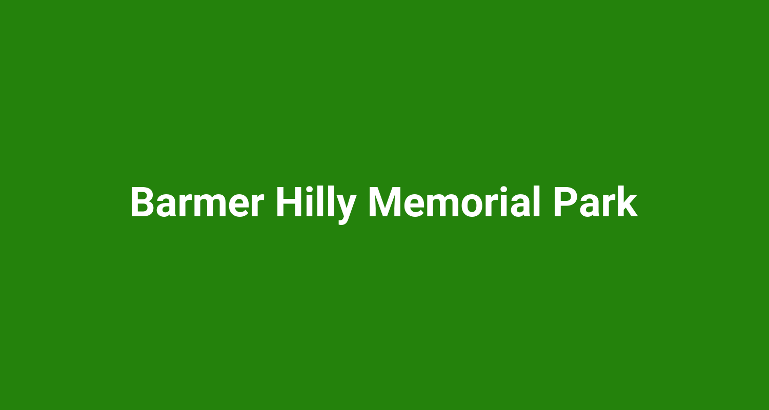 Barmer Hilly Memorial Park