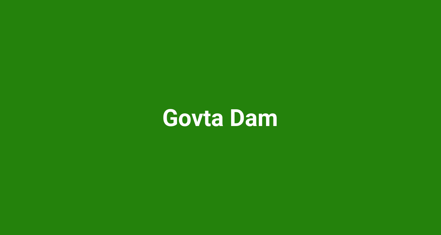 Govta Dam