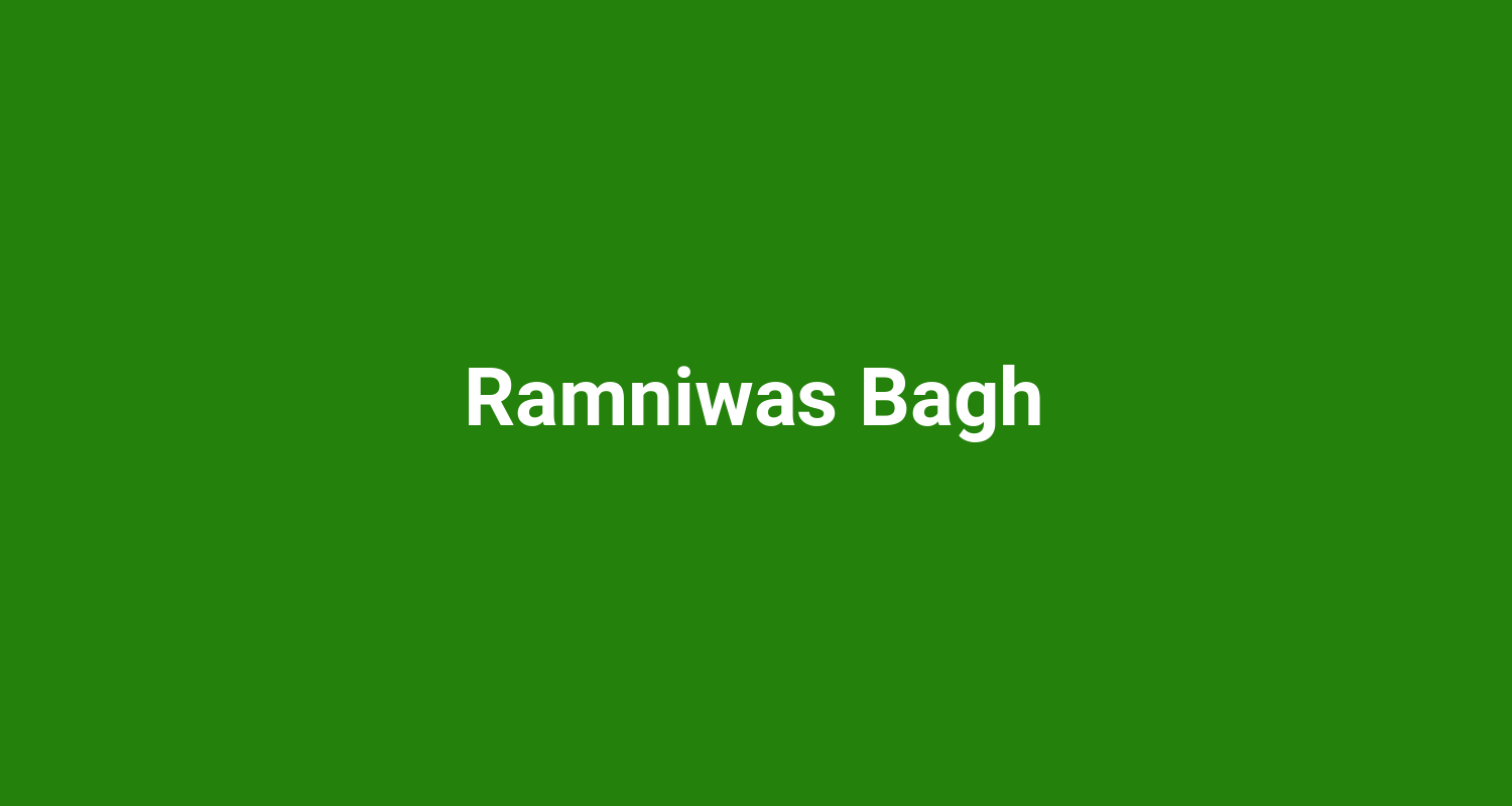 Ramniwas Bagh