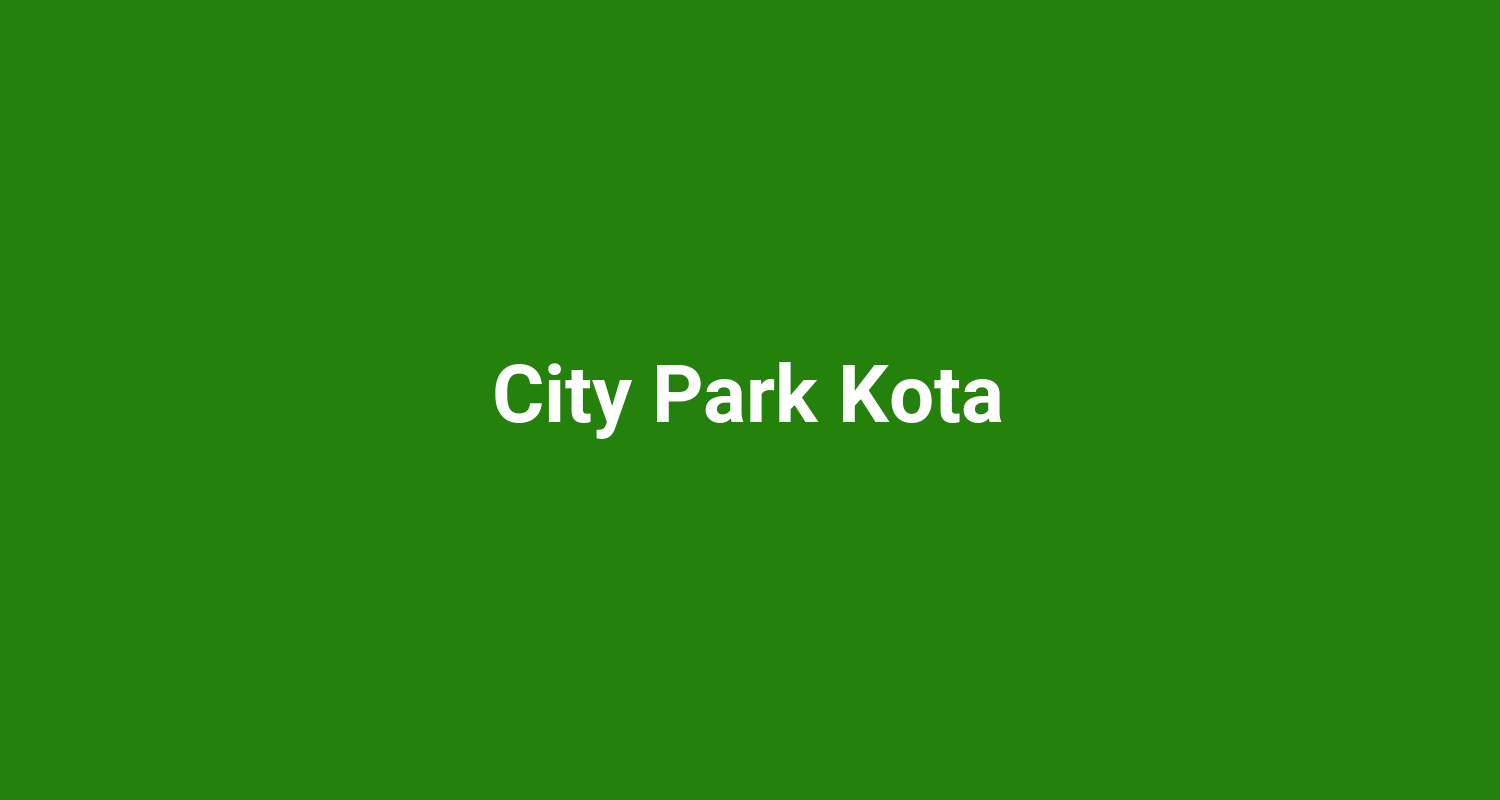 City Park Kota