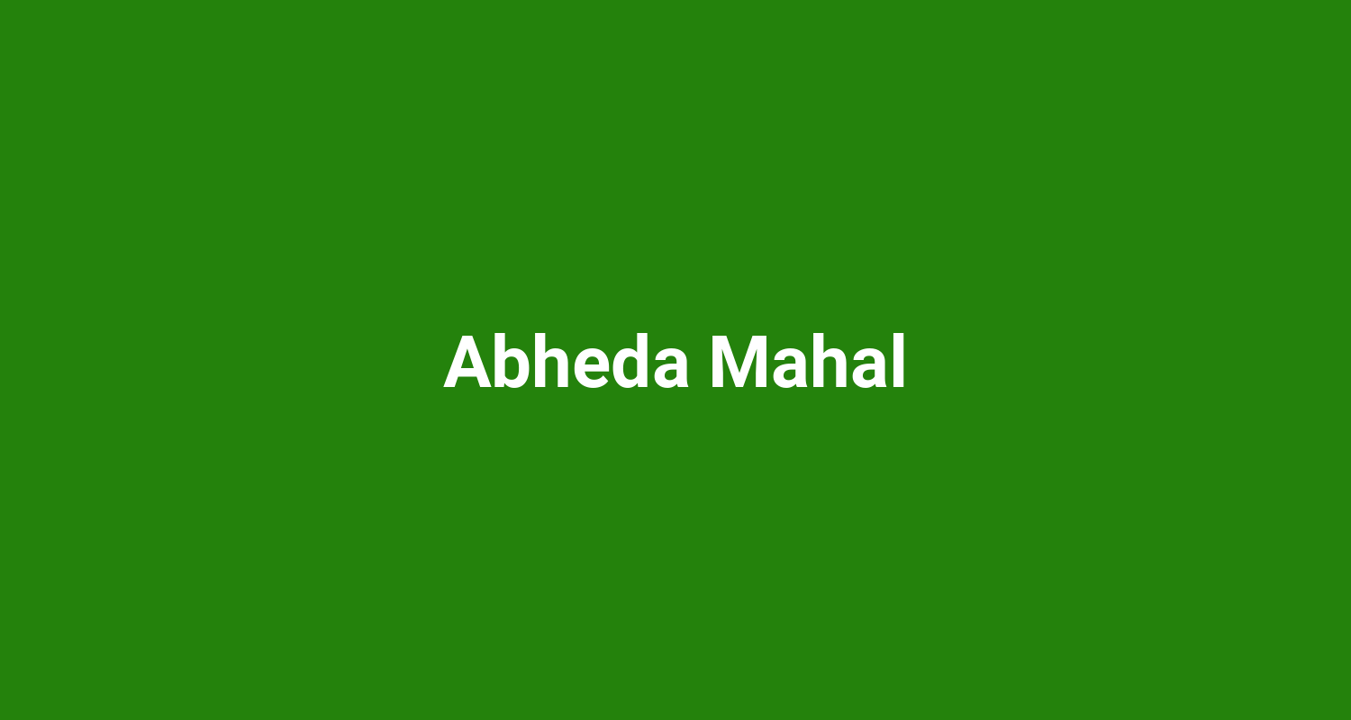 Abheda Mahal