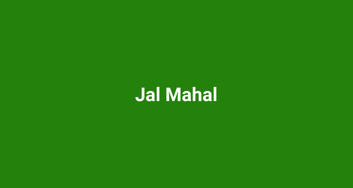 Jal Mahal
