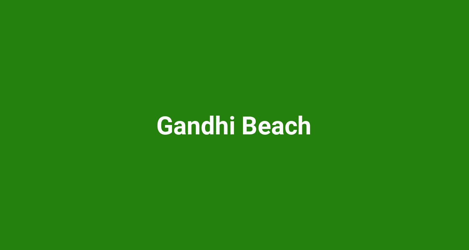 Gandhi Beach