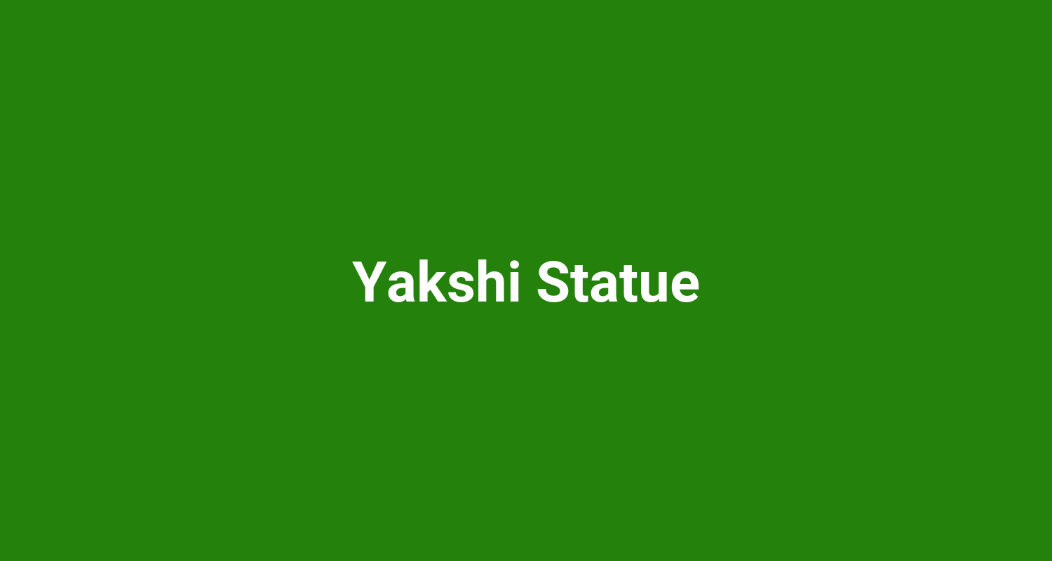 Yakshi Statue