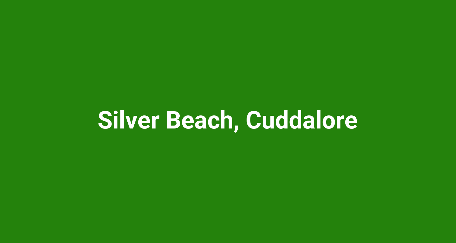 Silver Beach Cuddalore