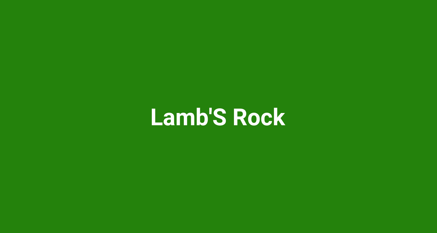 LambS Rock