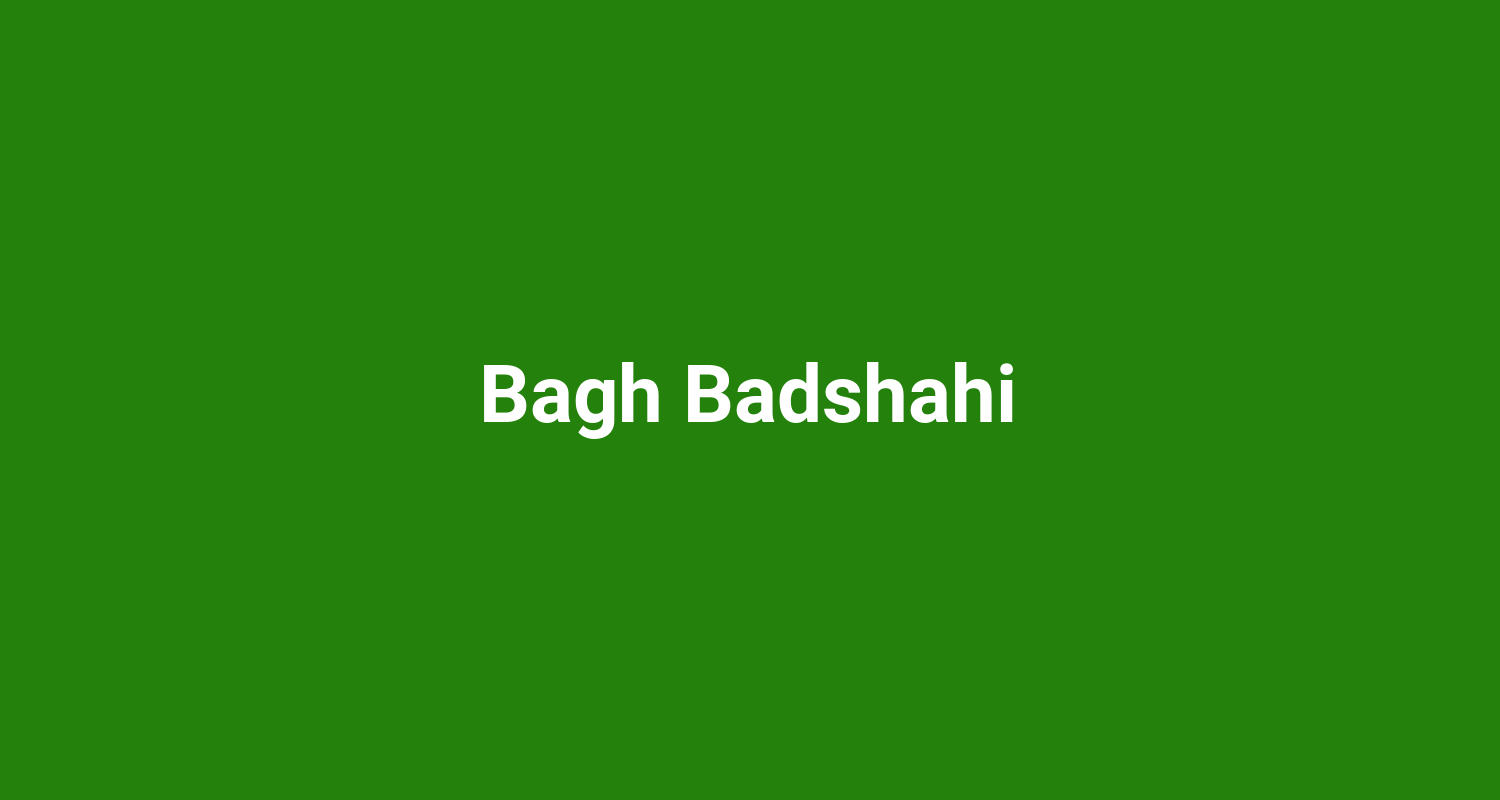 Bagh Badshahi