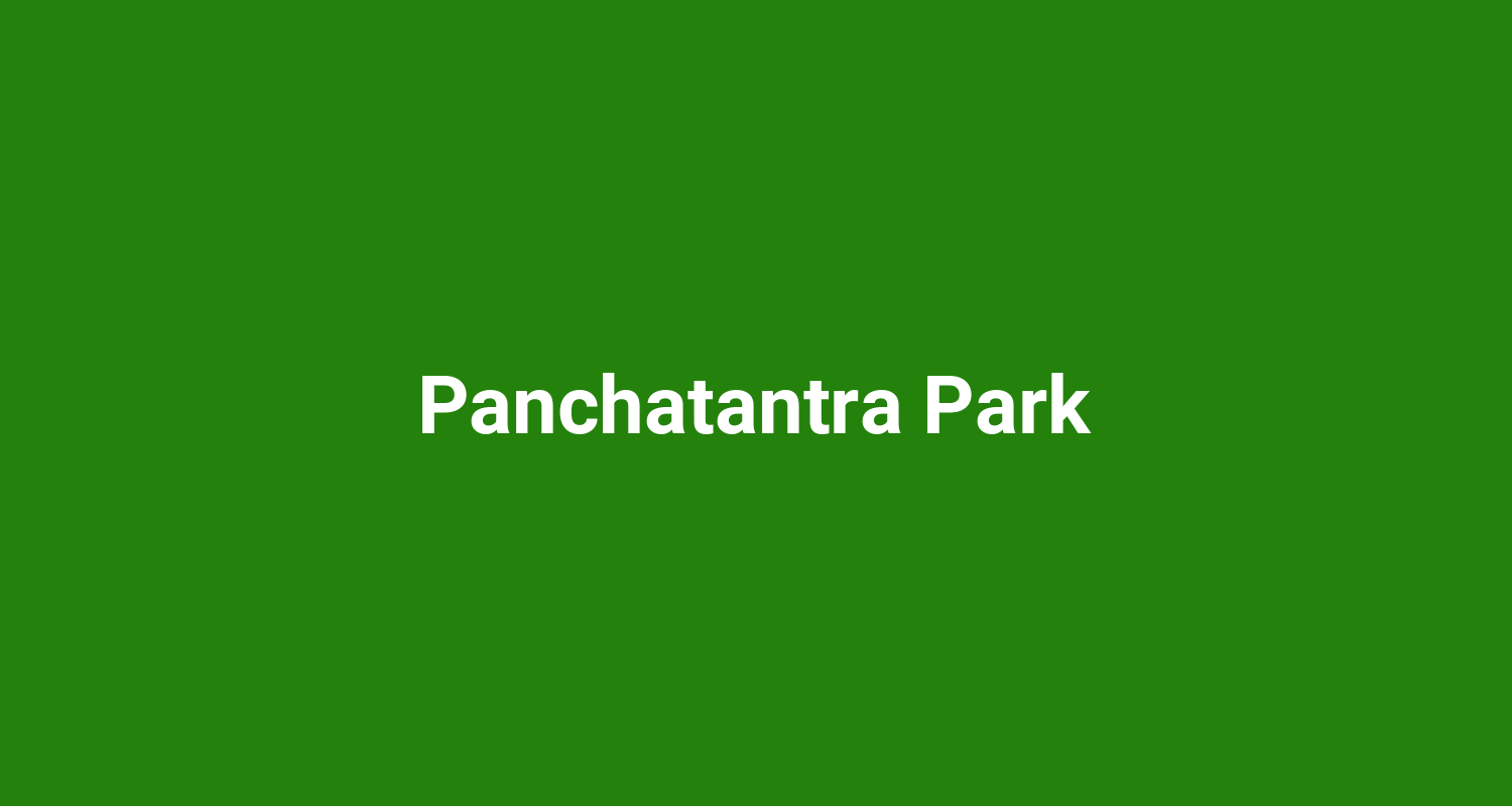 Panchatantra Park