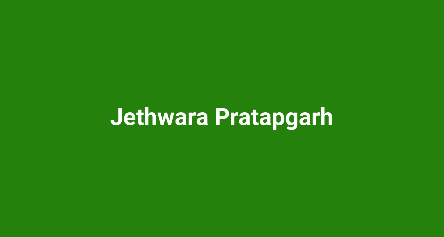 Jethwara Pratapgarh