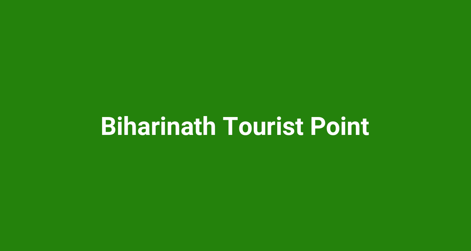 Biharinath Tourist Point