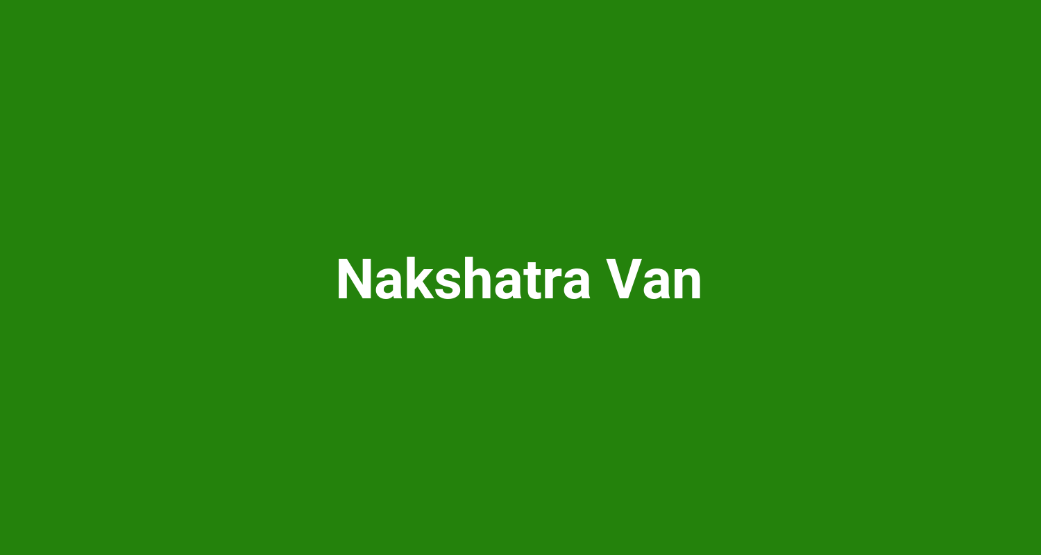 Nakshatra Van
