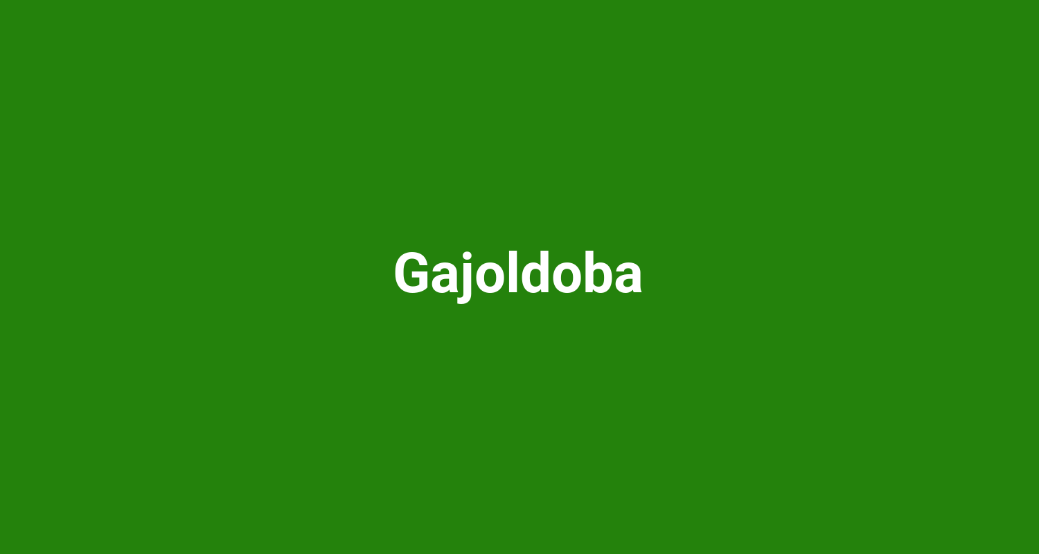 Gajoldoba