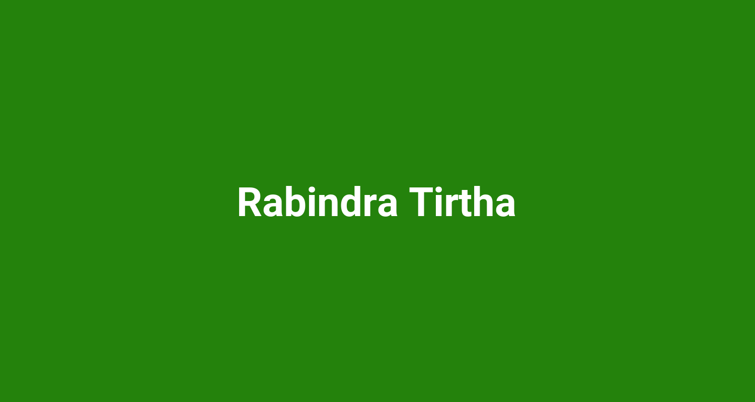 Rabindra Tirtha