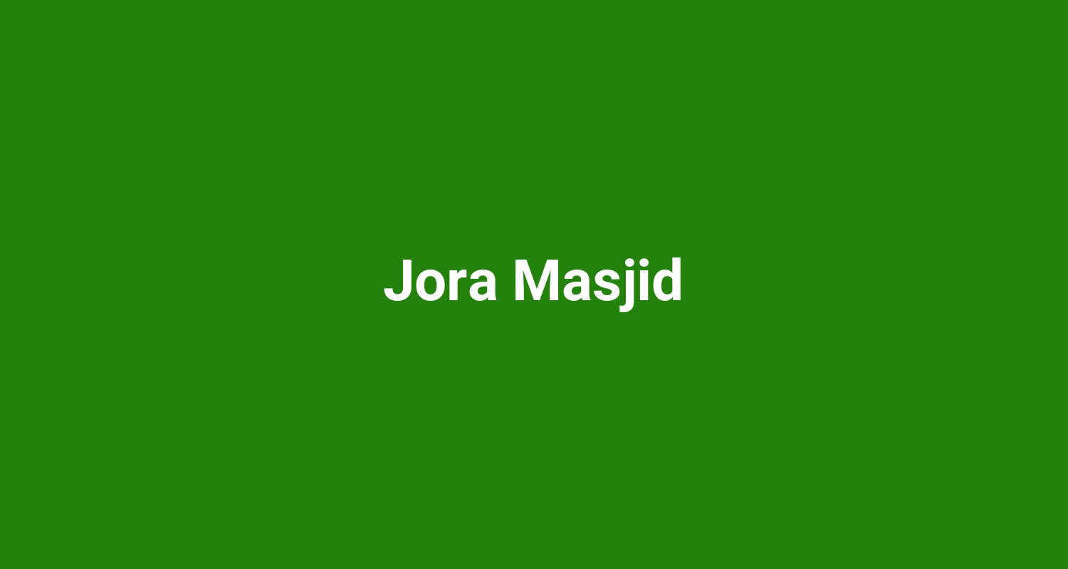 Jora Masjid