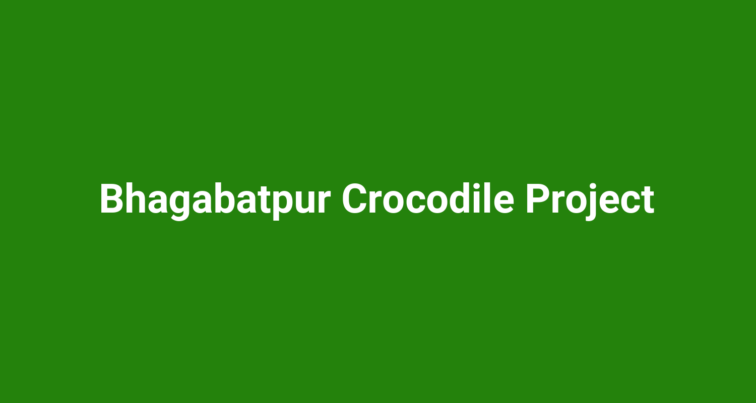 Bhagabatpur Crocodile Project