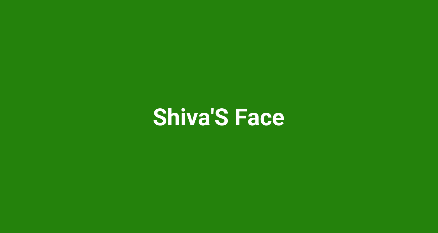 Shiva'S Face