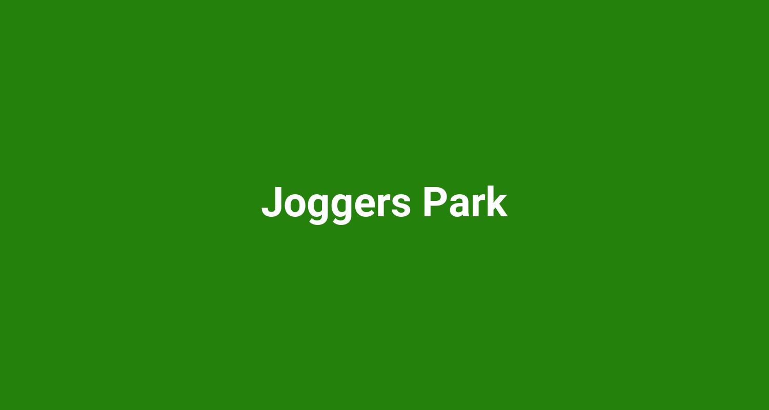 Joggers Park