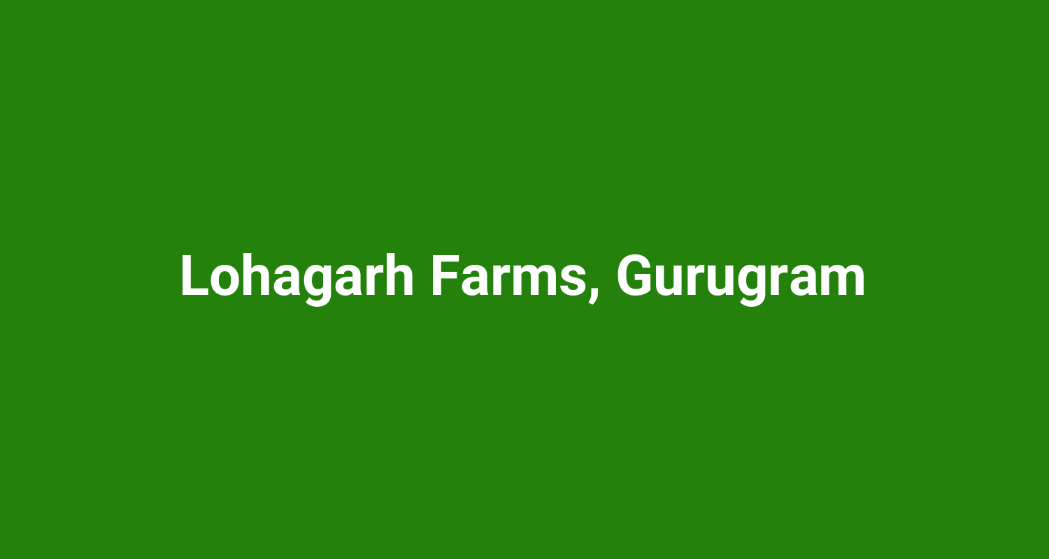 Lohagarh Farms, Gurugram