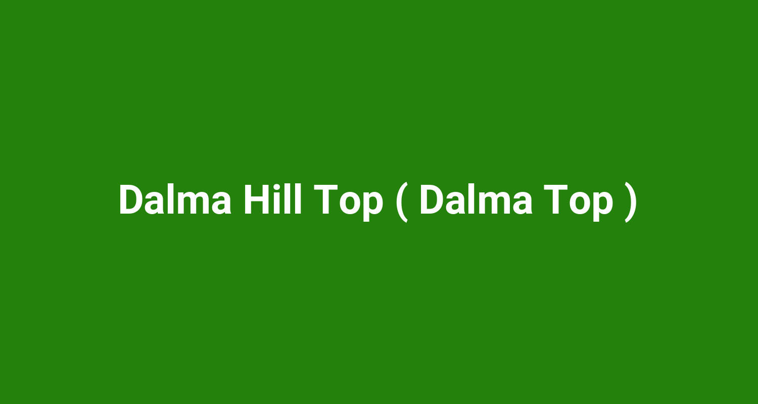 Dalma Hill Top ( Dalma Top )