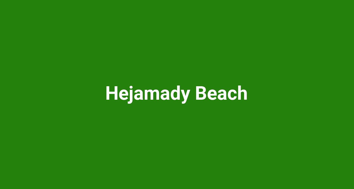 Hejamady Beach