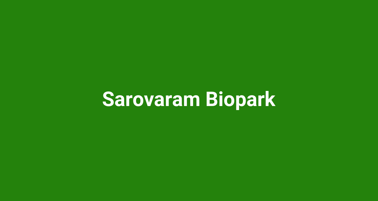 Sarovaram Biopark