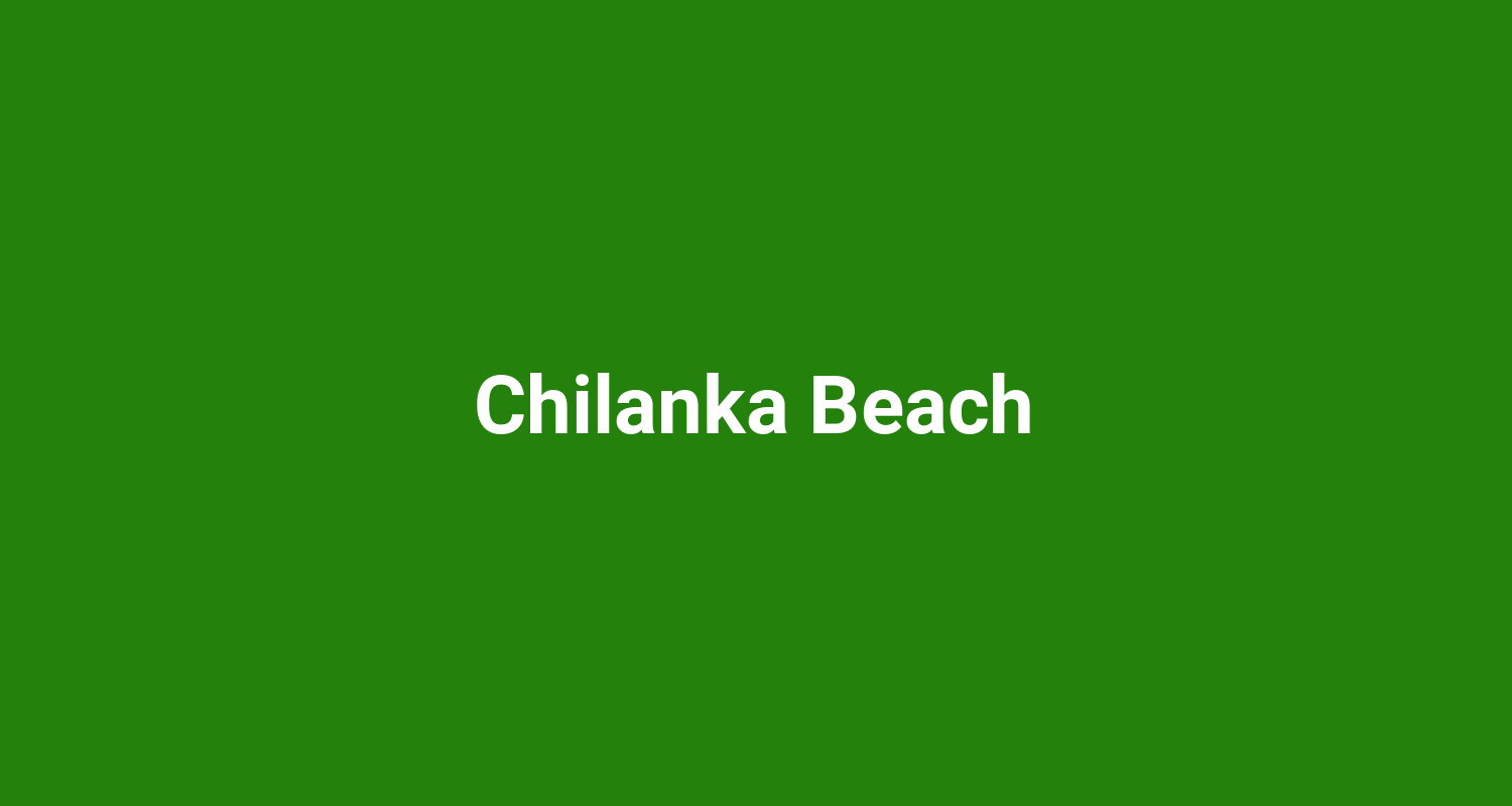 Chilanka Beach