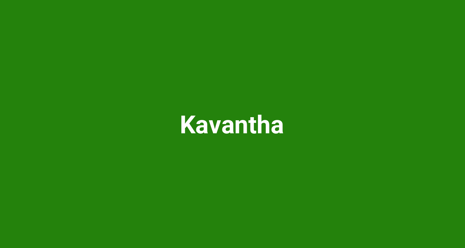 Kavantha