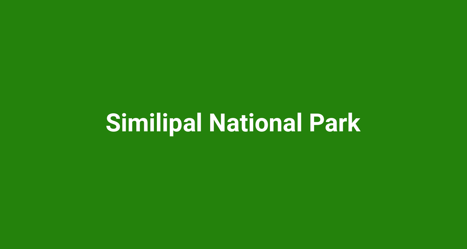Similipal National Park