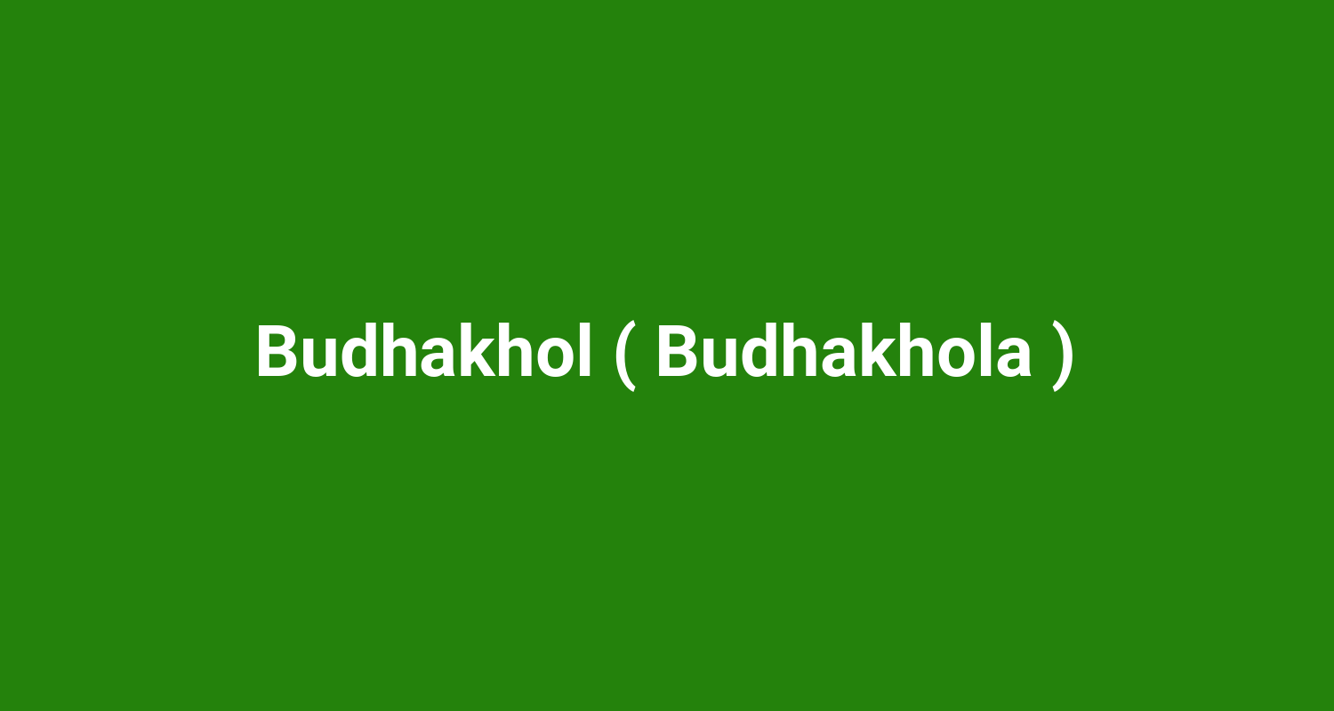 Budhakhol ( Budhakhola )