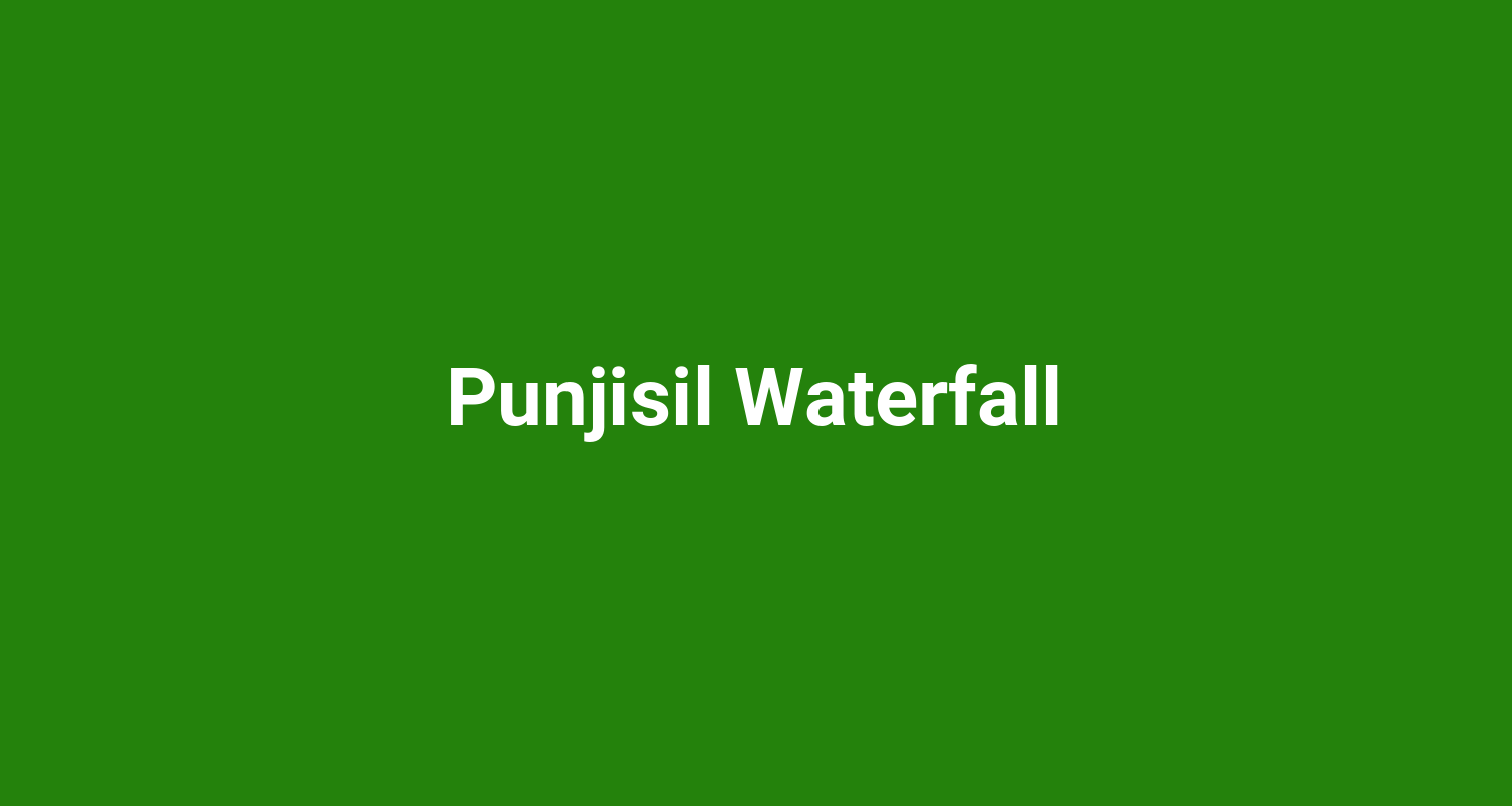 Punjisil Waterfall