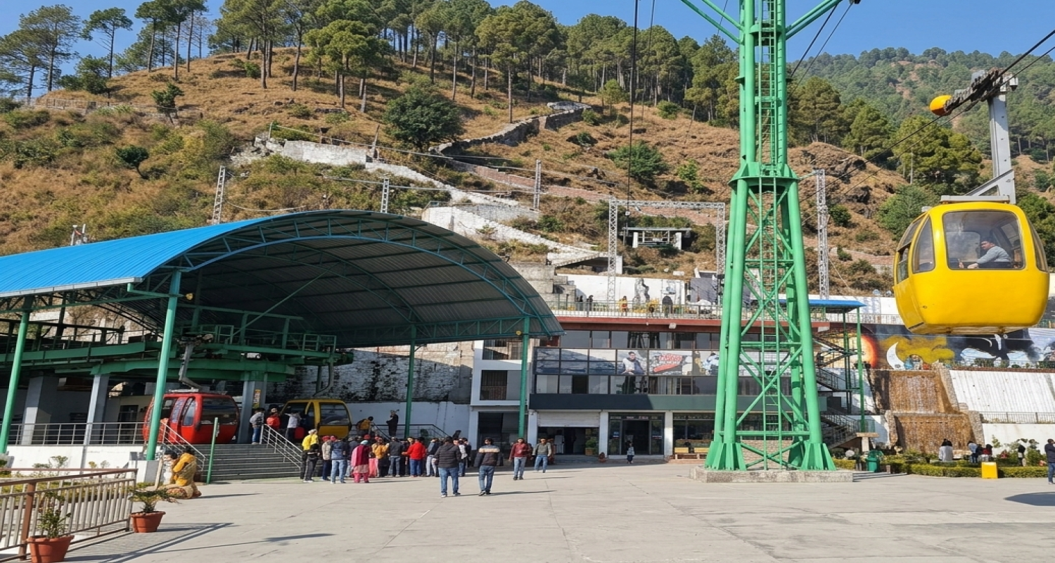 Ropeway To Bhattafall