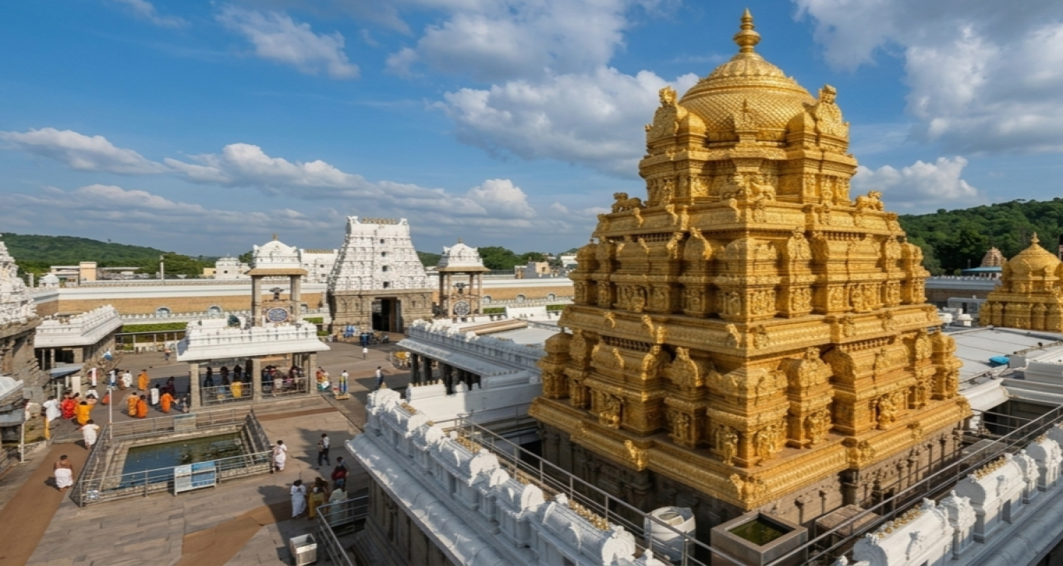 Then Tirupati Tirumala Srivari Ananda Nilayam