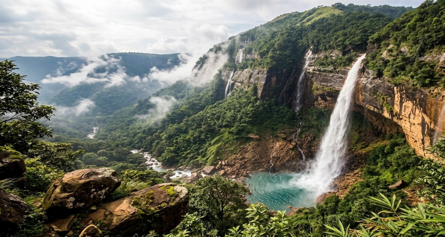 Nohkalikai Falls View Point